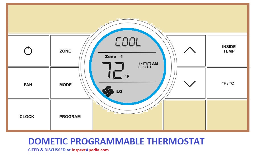 Dometic Thermostat Instructions