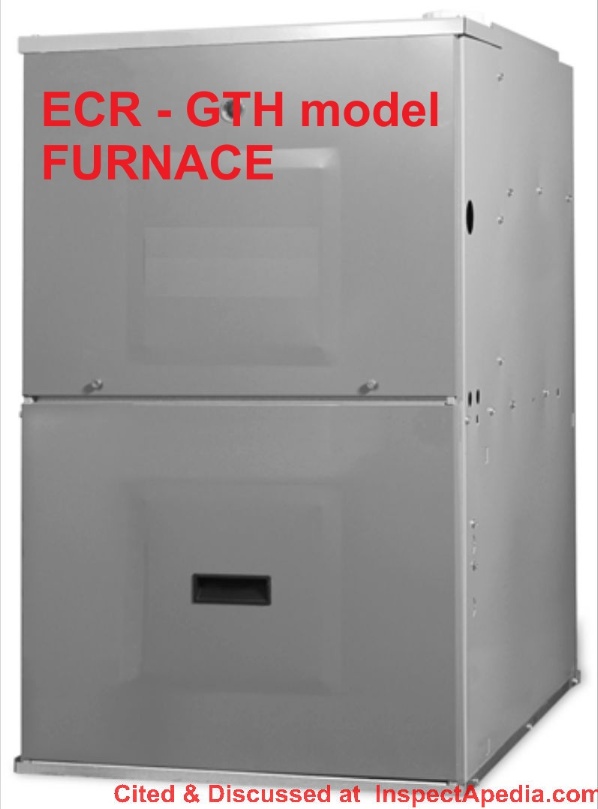 ECR Model GTH Boiler manual at InspectApedia.com