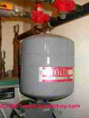  a heating boiler expansion tank