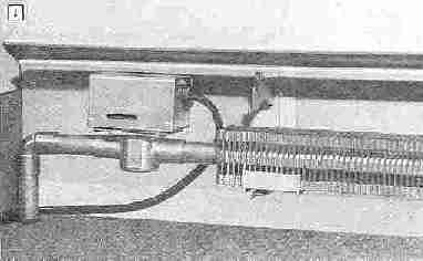 Typical zone valve installation at a heating baseboard - Flair Corporation adapted by InspectApedia