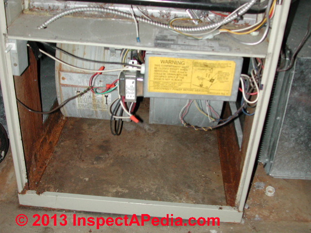 Furnace or A/C Blower Fan Won't Stop Running What to Check ... goodman run capacitor wiring diagram 