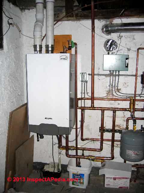 Radiant heat boiler installation, Minneapolis MN (C) Daniel Friedman