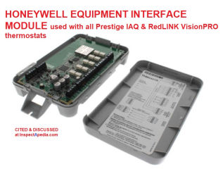 Honeywell Equipment Interface Module is one way to wire multiple thermostats to control a single zone or device - cited & dicussed at Inspectapedia.com