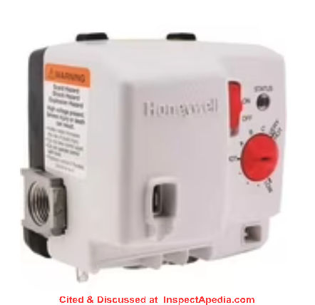 Honeywell Gas Control Valve includding UG50-62 & GG50-62 Manual at InspectApedia.com