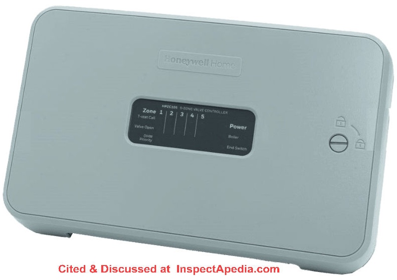 Honeywell Zone Controller Manual at InspectApedia.com