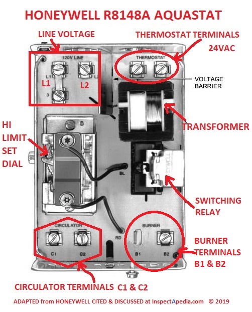 Honeywell Aquastat L4006a Troubleshooting