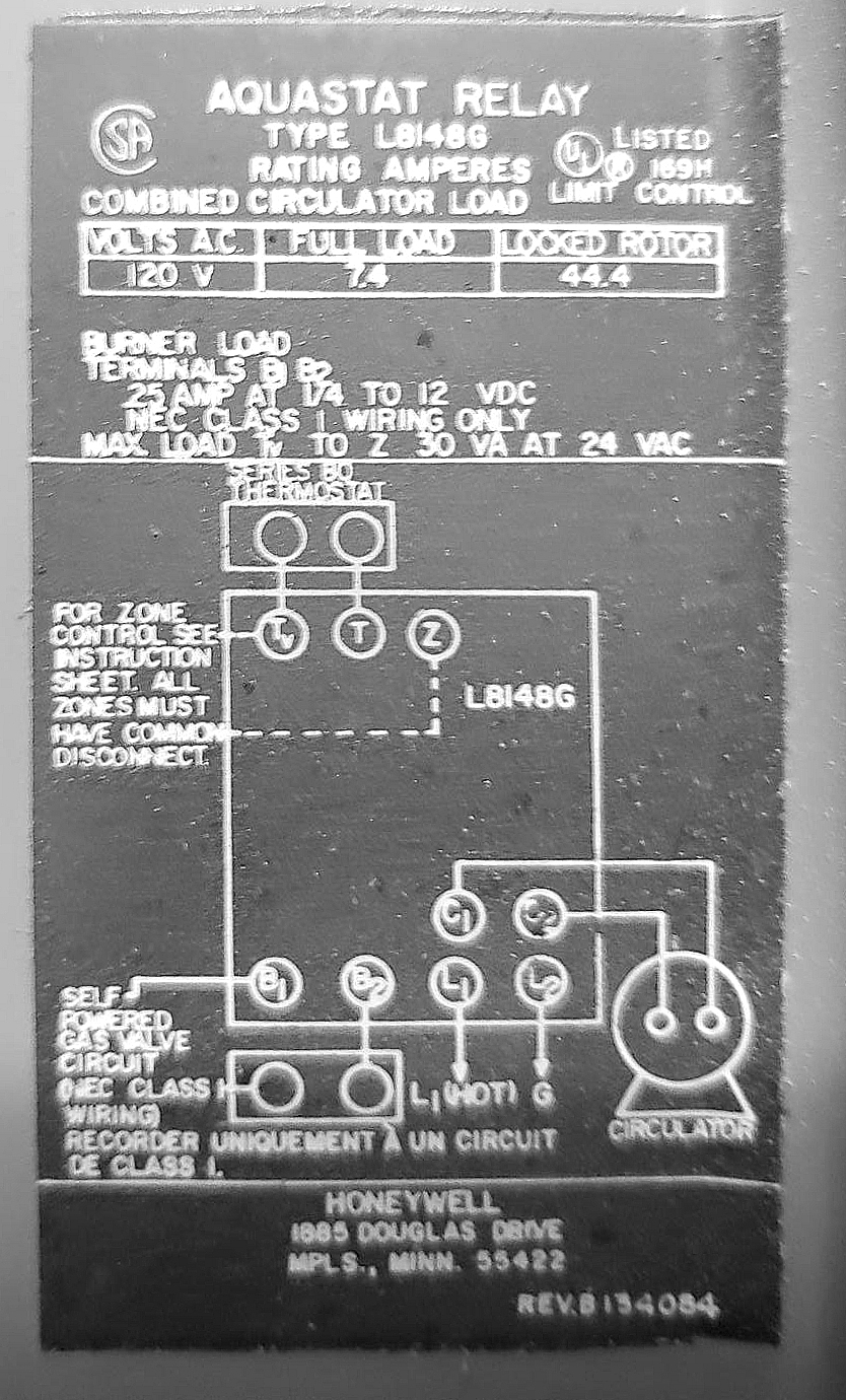 Honeywell M7284c1000 Wiring Diagram