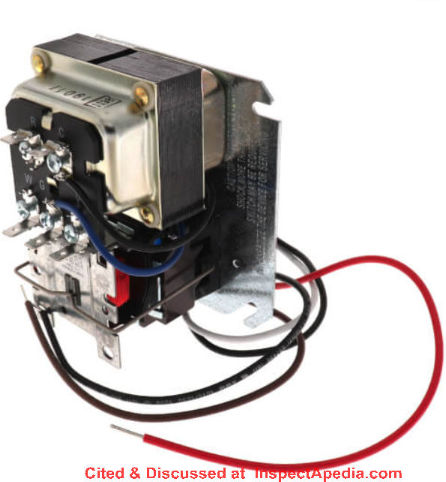 Honeywell R8285 & 8222B Transformer Relay Control Manual at InspectApedia.com