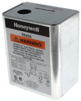 Honeywell R845A Relay for zone control - cited and linked to instructions at InspectApedia.com