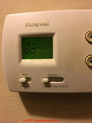 Thermostat Won't Turn Heat (or A/C) ON - how to troubleshoot the room