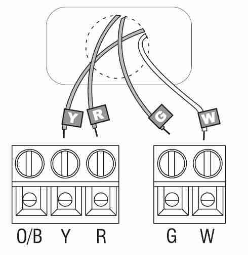 Honeywell Programmable Thermostat Wiring Diagram from inspectapedia.com