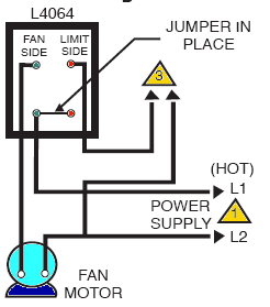 How to Install & Wire the Fan & Limit Controls on Furnaces Honeywell