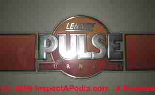 Lennox Pulse Furnace Logo at InspectApedia.com