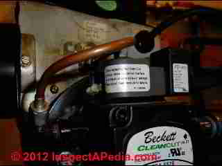 Oil delay valve used on Beckett oil burners (C) Daniel Friedman