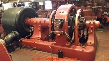 Steam powered DC generator, Pratt Steam Room (C) Daniel Friedman