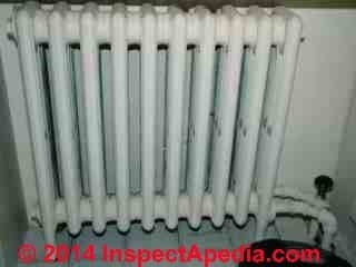 Cast iron heating radiator (C) Daniel Friedman