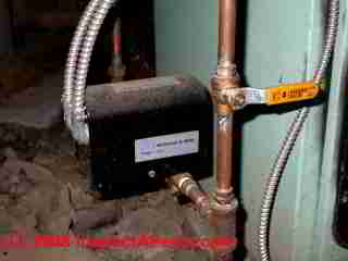 Steam boiler water feeder