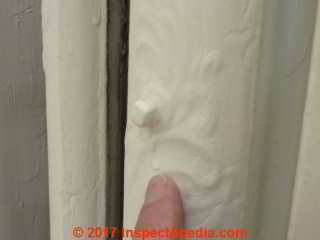Pipe plug in tapping on a cast iron radiator (C) Daniel Friedman