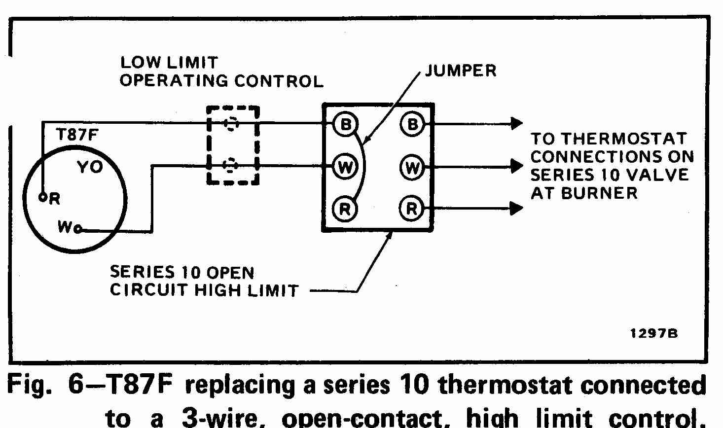 Old Room thermostat wiring diagram links