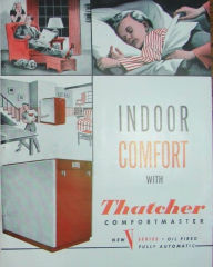 Thatcher Comfortmaker Furnace brochure page cited at InspectApedia.com