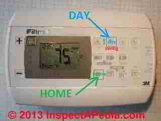 3M Filtrete 3M-22 Thermostat Swing Rate Cycle Rate setting (C) Daniel Friedman