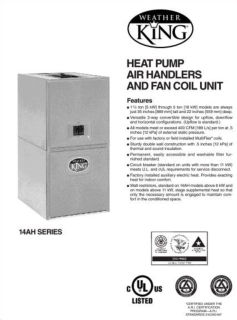 Weatherking furnace / A/C system air handler at InspectApeda.com