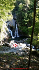 Bish Bash Falls hike (C) Daniel Friedman at InspectApedia.com