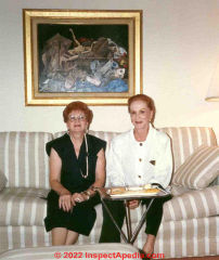 Teal Friedman & Rita Miller - the Shrieker Sisters in Boca Raton Florida (C) Daniel Friedman at InspectApedia.com