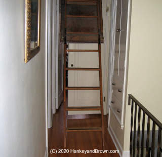 Attic fold-down stairs 