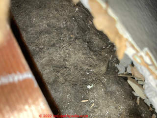 New Jersey mineral wool insulation (C) InspectApedia.com Robert