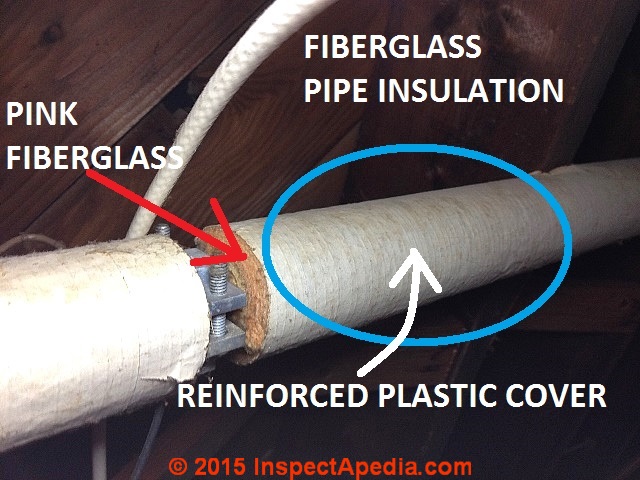 Asbestos Insulation On Pipes Identification Action Guide