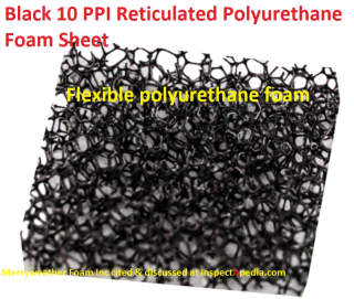 Reticulated Polyurethane Foam Sheet