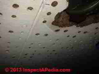 Does This Ceiling Tile Contain Asbestos How To Recognize Or Test