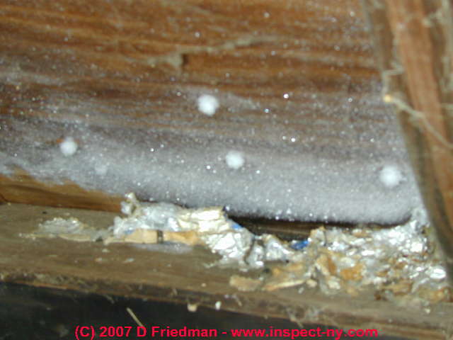 Inspect The Attic Or Roof Cavity For Signs Of An Ice Dam Leaks Under Roof Condensation Or Moisture Problem