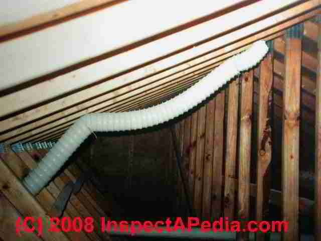 bathroom fan hose size