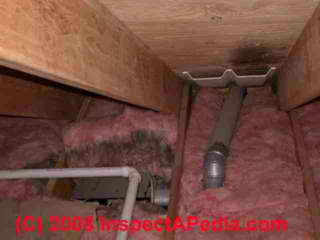 Bathroom Exhaust Fan Terminations At Walls Roofs Bath Vent Duct