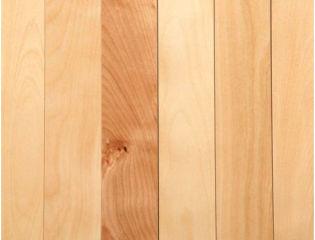 Birch flooring at InspectApedia.com, sold by Home Depot
