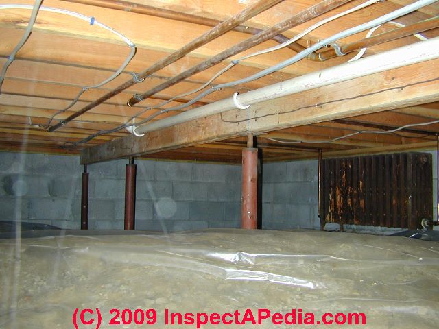 Vapor Barriers Basement Ceiling Wall Moisture Barrier Material