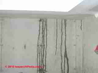 EIFS Leaks in a Sto Wall (C) Daniel Friedman