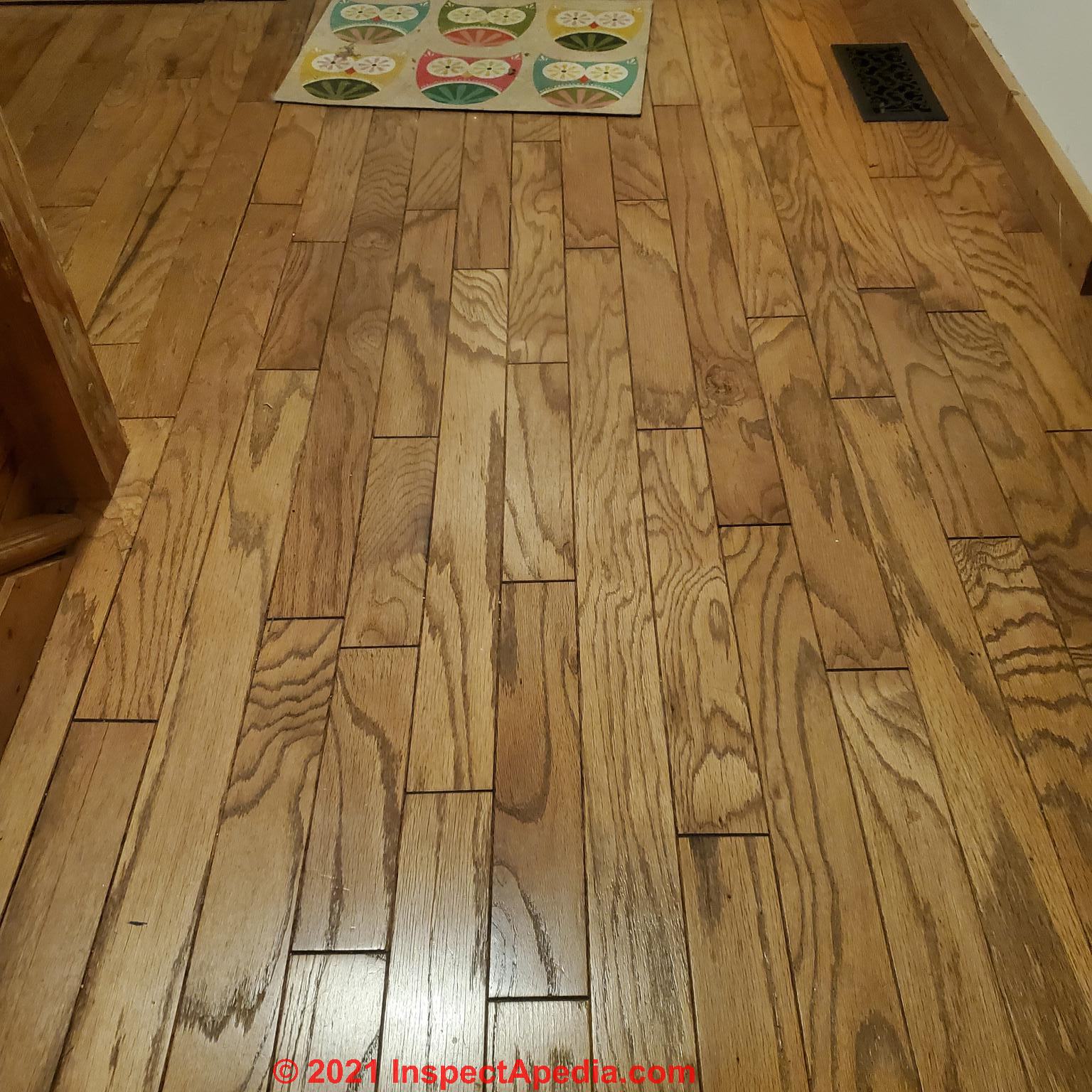 Wood floor types, damage, diagnosis & repair damaged wood floors