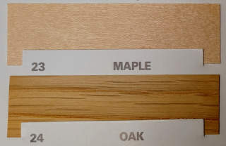 Example of identification of oak and maple  wood from Edlin cited here