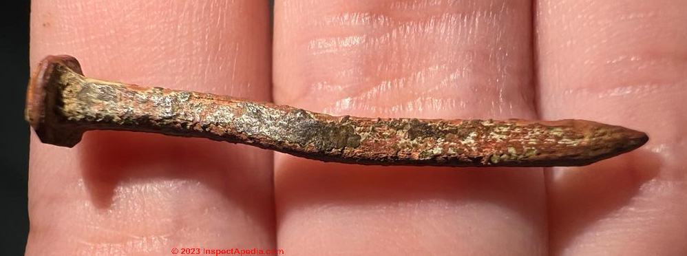 Chronological History of Nails - Antique Wooden, Forged & Cut Nail Age ...