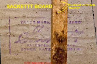 Sackett board identification stamp (C) InspectApedia.com Russell CB