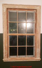 Spring bolt pins in sash windows (C) InspectApedia.com Shannon