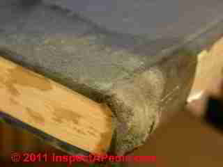 Photo of mold on book bindings (C) Daniel Friedman