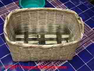 Photo of mold on a woven basket  (C) Daniel Friedman