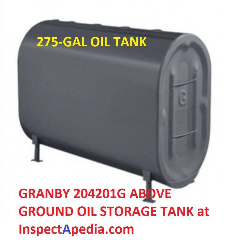 375 gallon oil tank WOW, what a disappointment. 