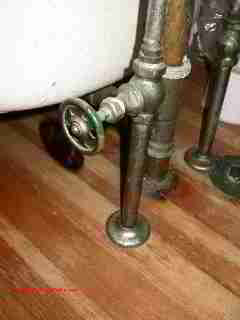 Brass water pipe (C) Daniel Friedman