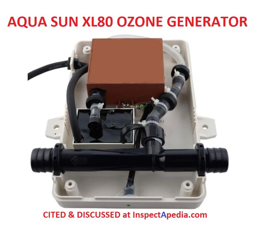 300 mg/h Aquatic 2 Spa & Hot Tube Ozone Generator Pool Ozonator Water Purifier 