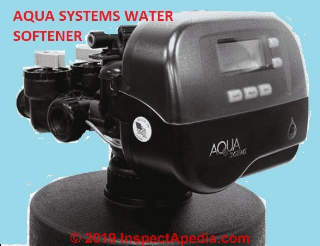 Aqua Systems Water Softener (C) Inspectapedia